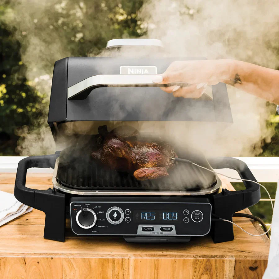 NINJA WOODFIRE ELECTRIC BBQ GRILL & SMOKE