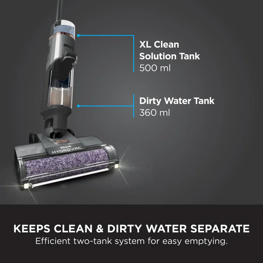 SHARK HYDROVAC CORDLESS 3 IN 1