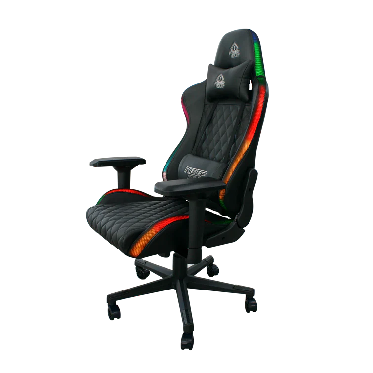 KEEPOUT GAMING CHAIR BLACK RGB