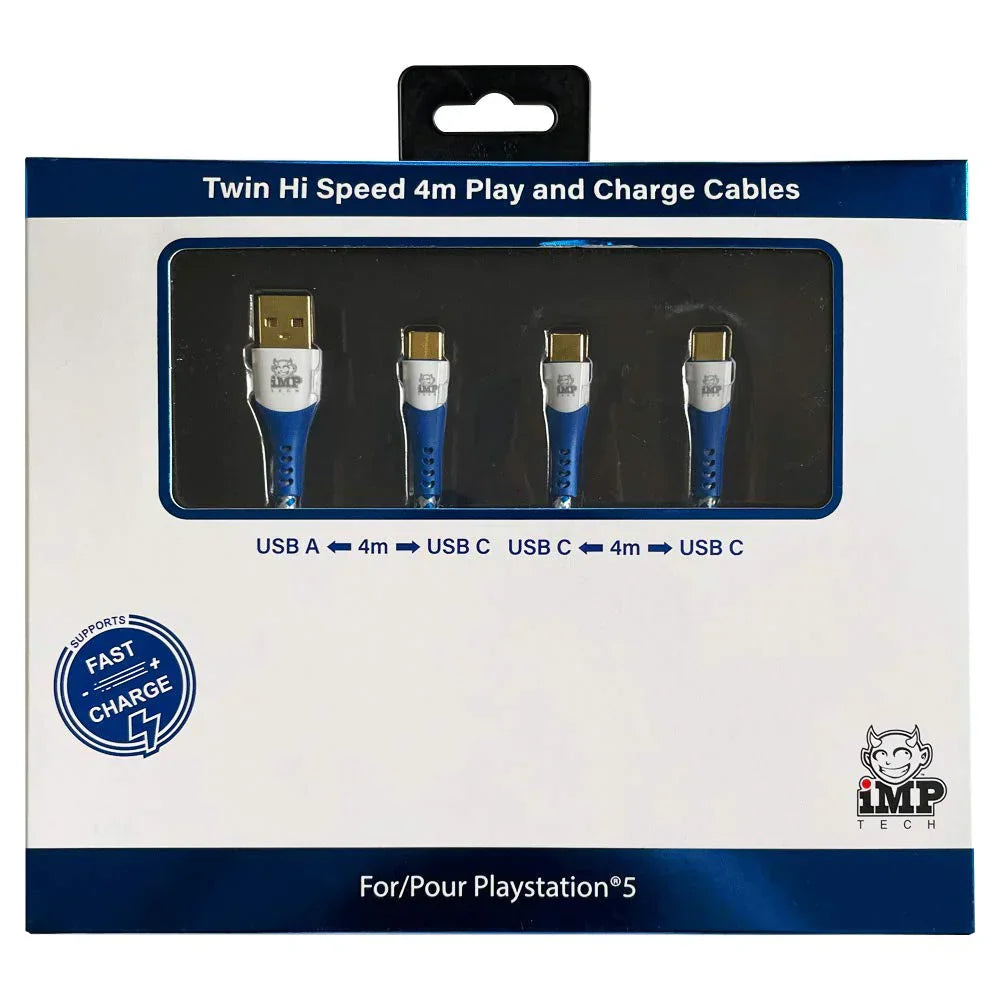 4M High Speed USB A to USB C Play & Charge Cable