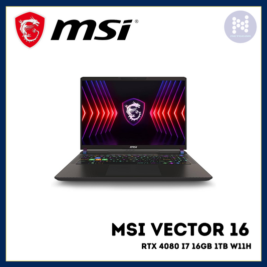 MSI VECTOR 16IN RTX 4080 I7 16GB 1TB W11H