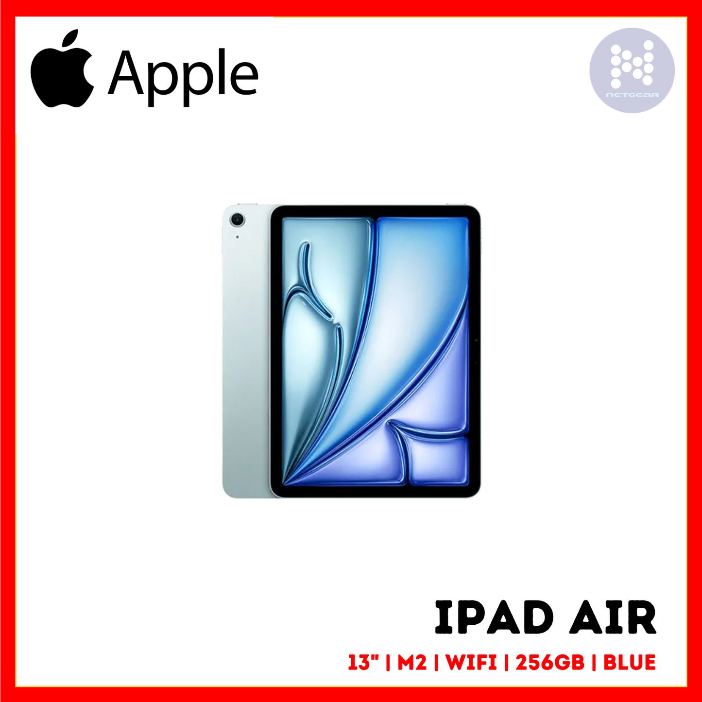 APPLE IPAD AIR 13IN M2 WIFI 256GB BLUE