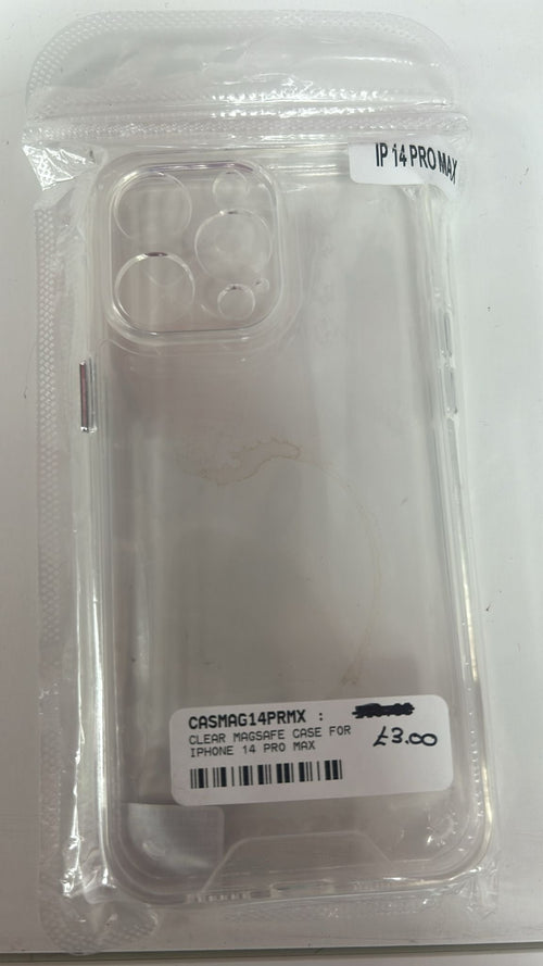 CLEAR MAGSAFE CASE FOR IPHONE 14 PRO MAX