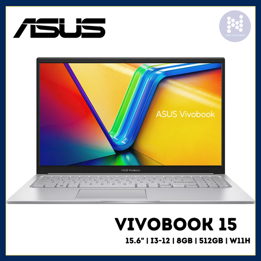ASUS VIVOBOOK X15 15.6" i3-12 8GB 512GB W11H
