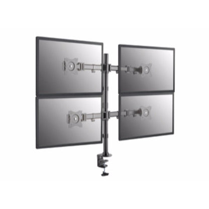13-27" Articulating Quad Monitor Desk Mount Bracket"