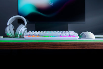 RAZER HUNTSMAN MINI KB WHT RED SWITCH