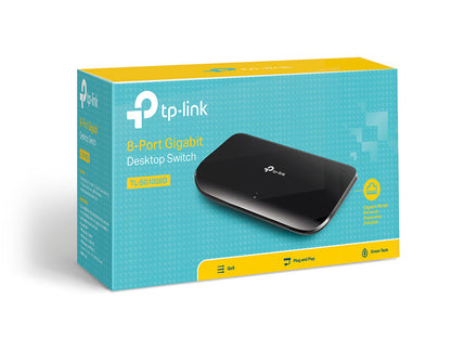 TP-LINK TL-SG1008D 8 Ports Desktop Switch